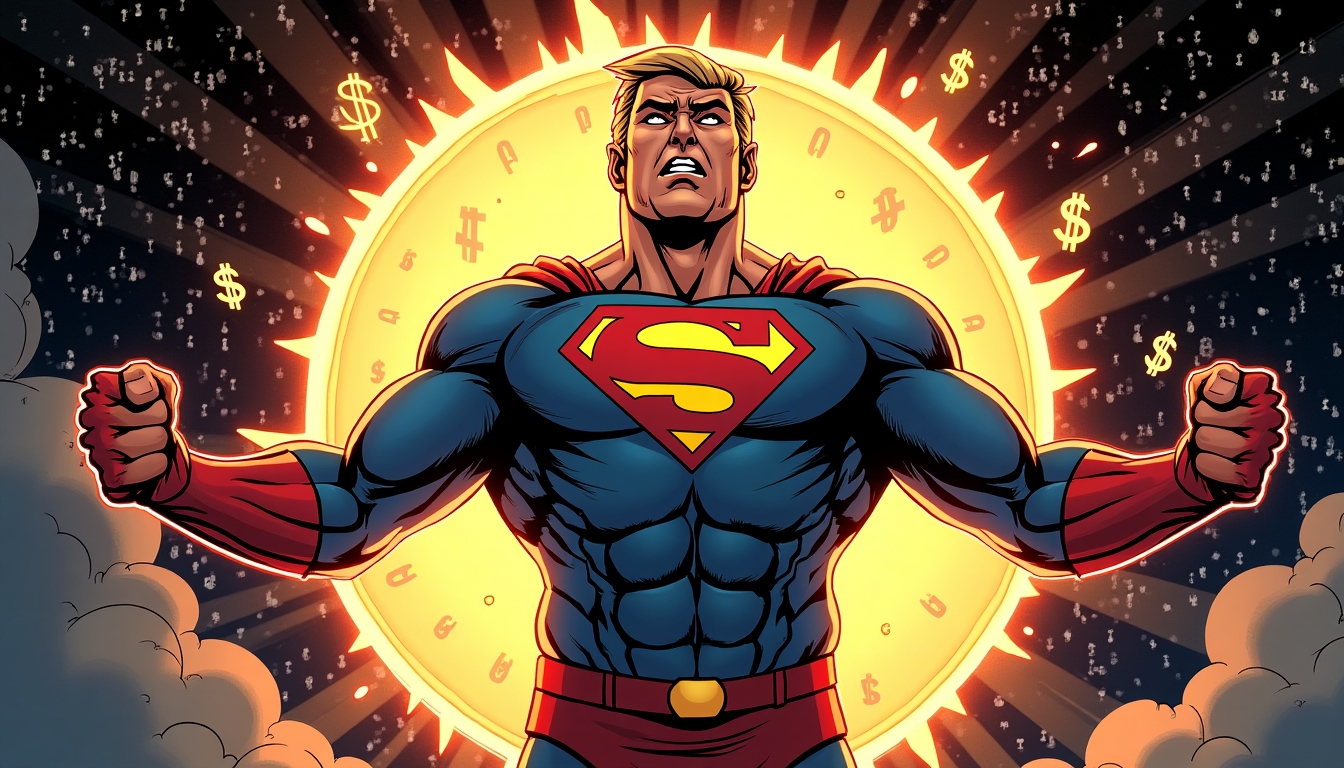 A hero emerges from the blockchain...